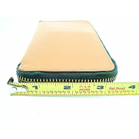 Kelsi Dagger KDB Womens Brown Faux Leather Southside Tech Zip Around Wallet NWOT - Picture 9 of 10